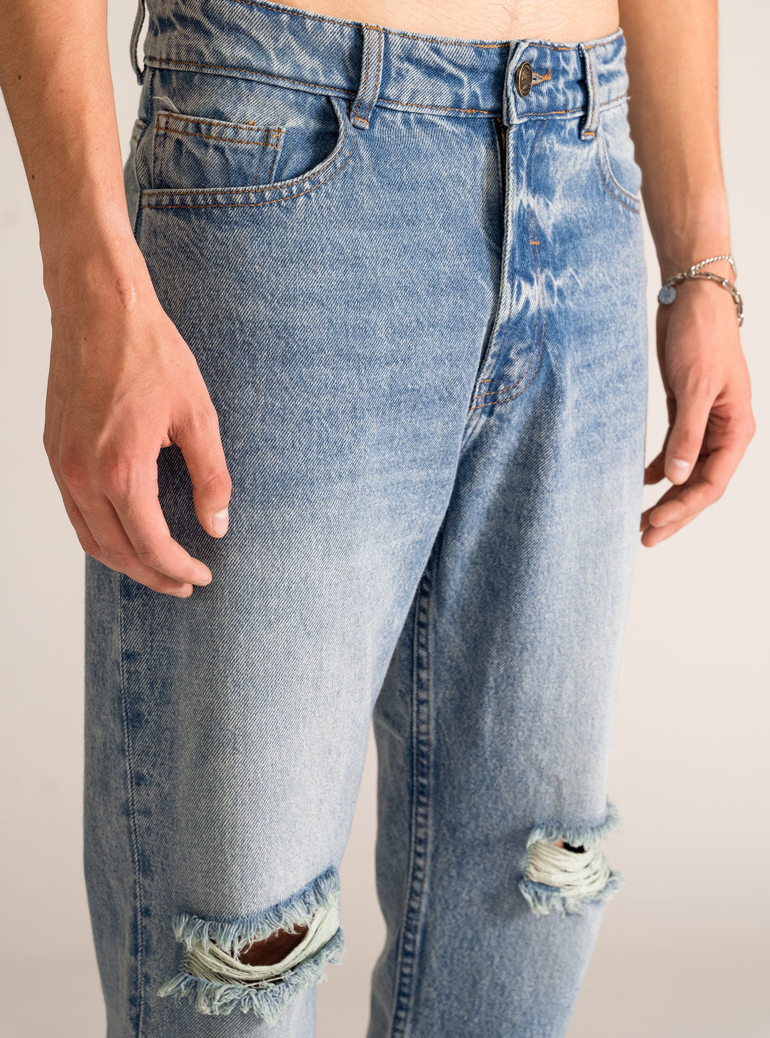 Patrick Balloon Jeans, Azul Claro