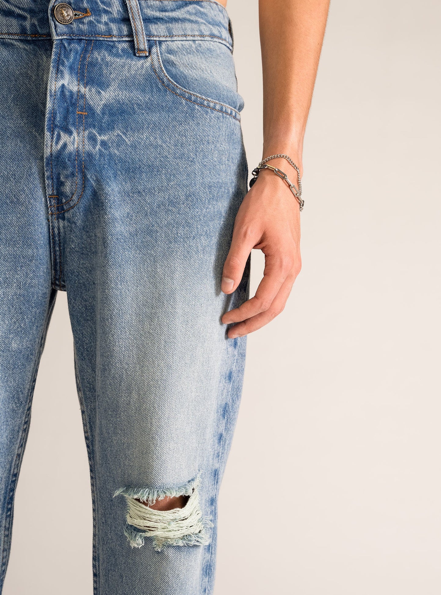 Patrick Balloon Jeans, Azul Claro