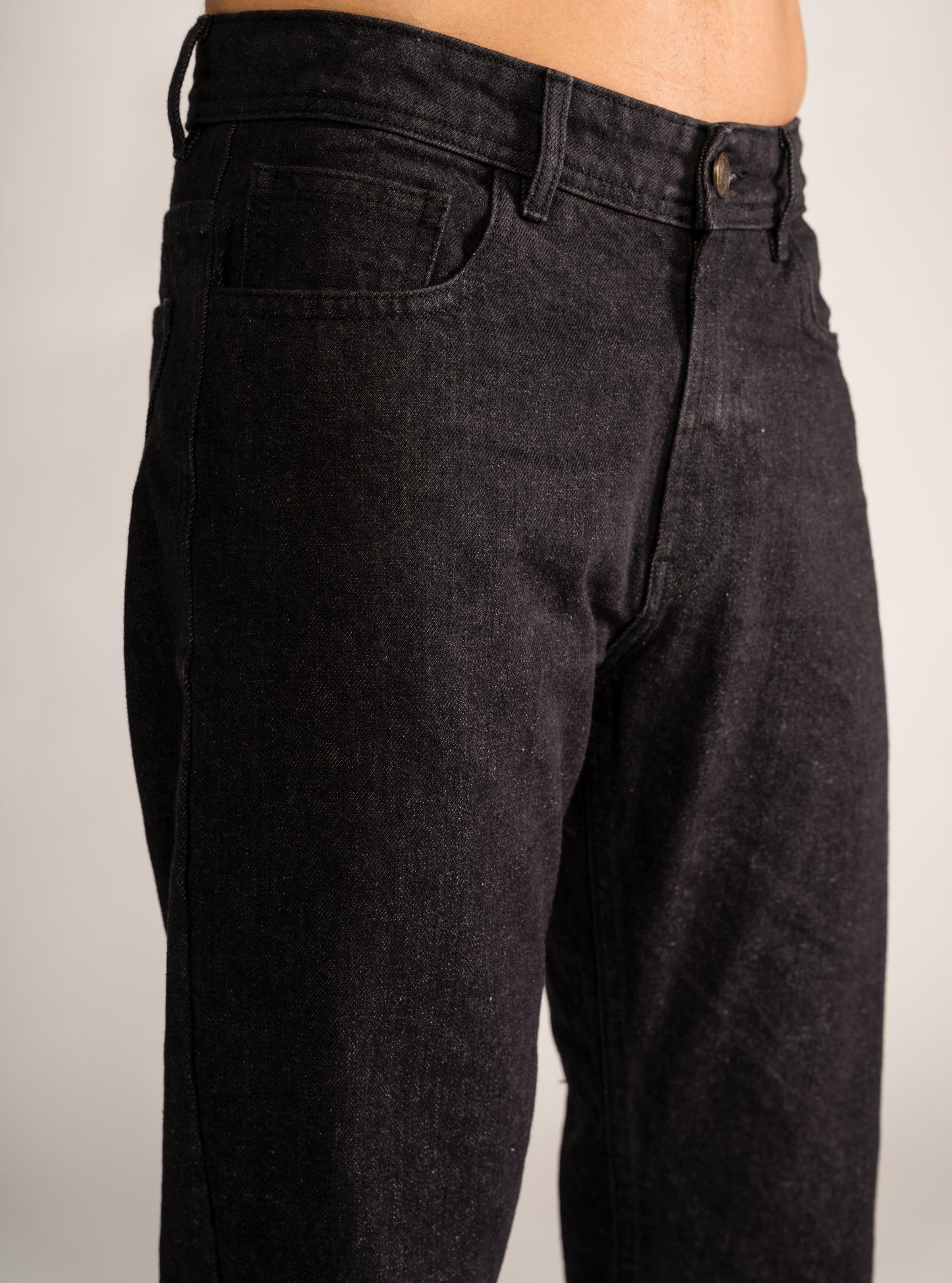 Blue Mustang Regular Jeans, Negro