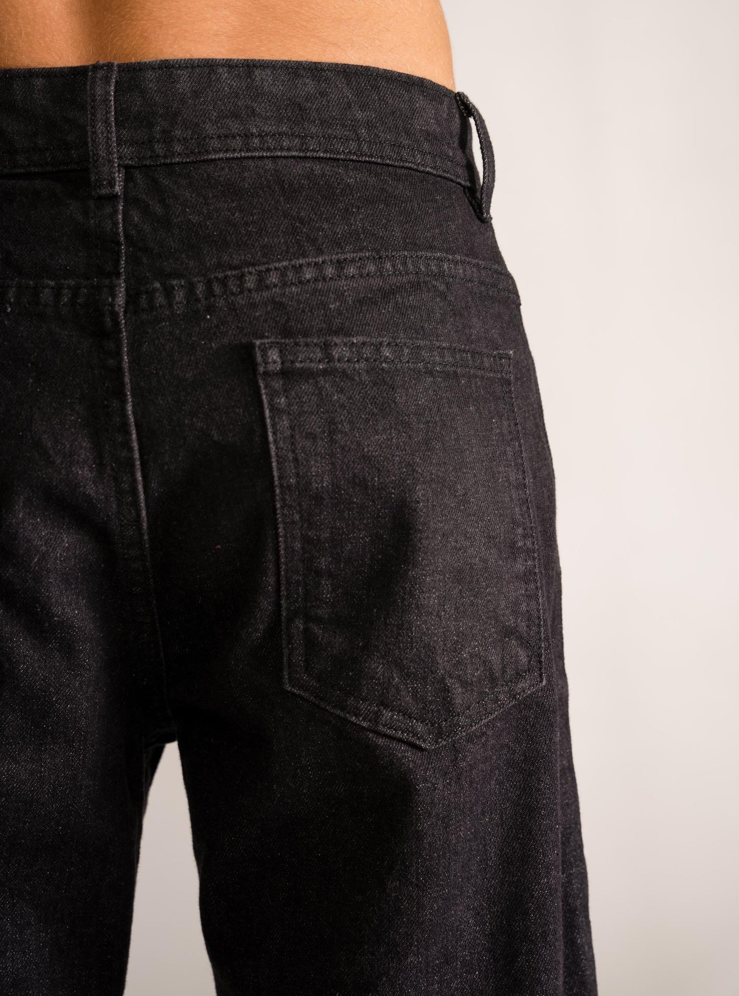 Blue Mustang Regular Jeans, Negro