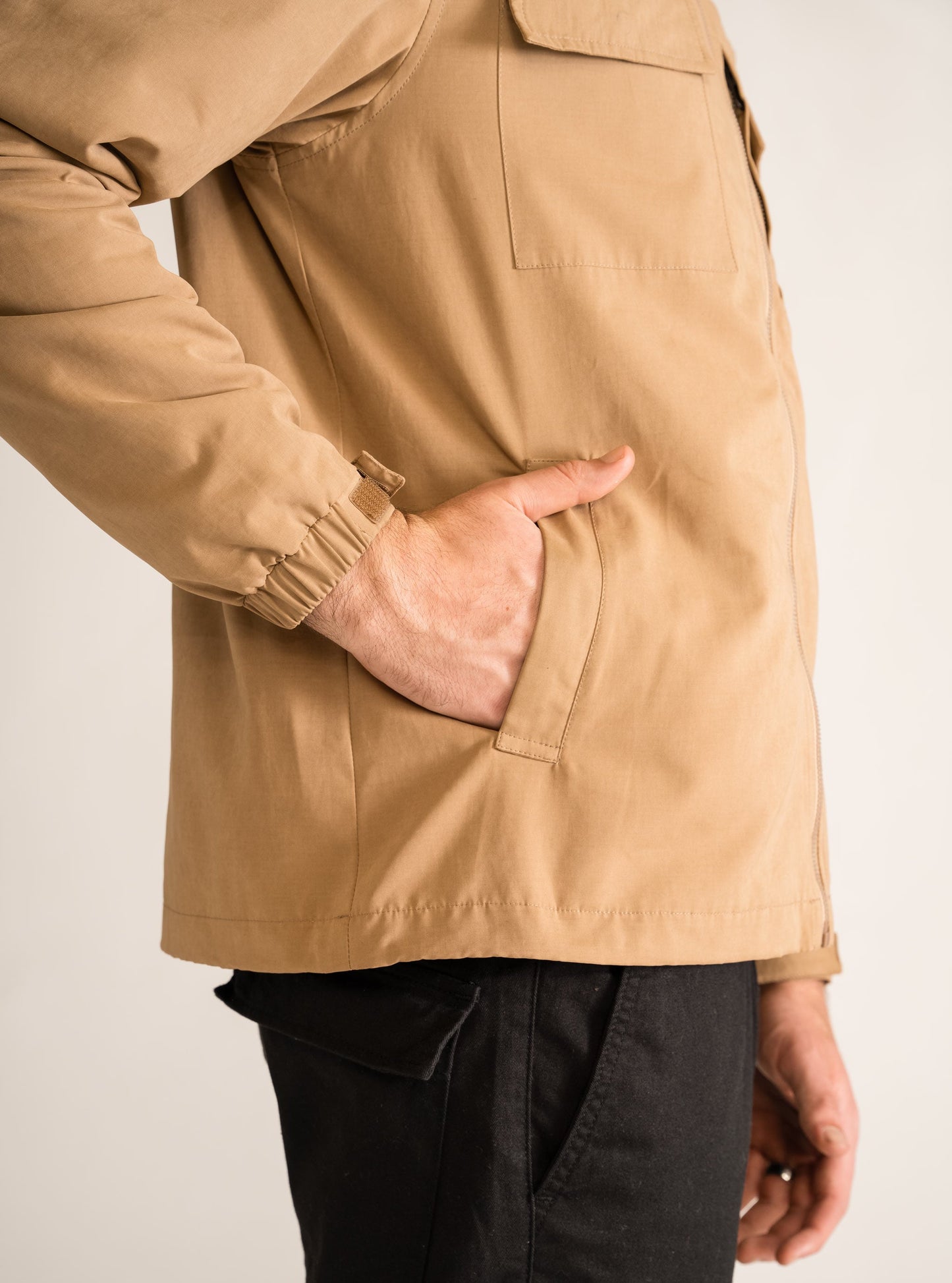 What You Need Nylon Jacket, Café Claro