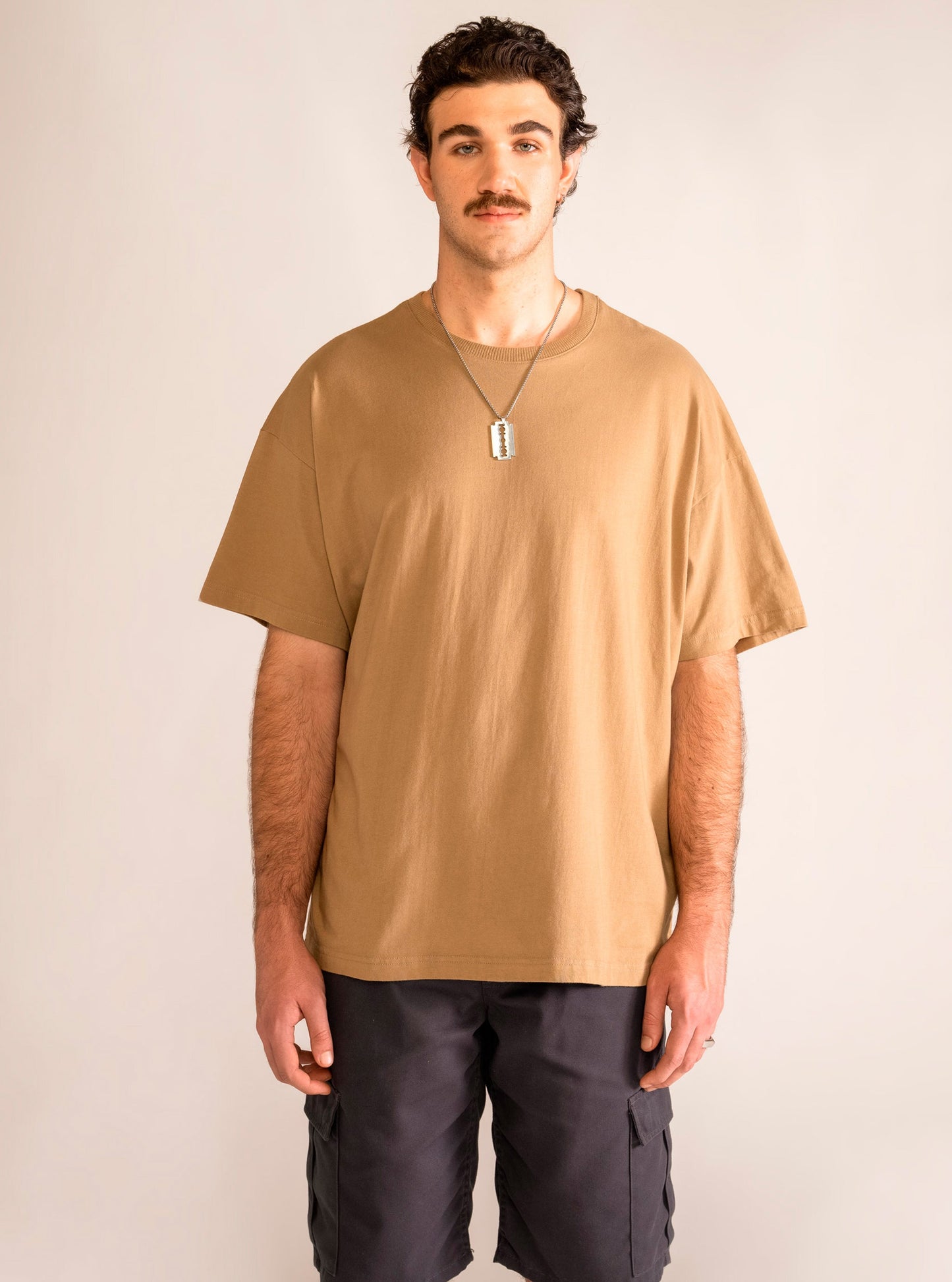 Riders on the Storm Oversize T-shirt, Cafe Claro
