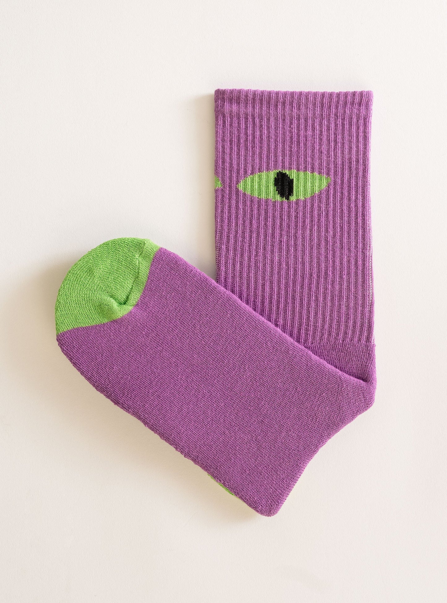 Groovy Babe Socks, Morado