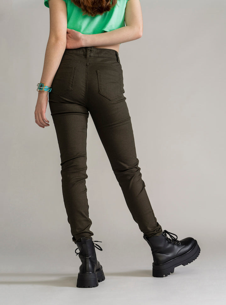 Colorful Gaming Pants, Verde Olivo