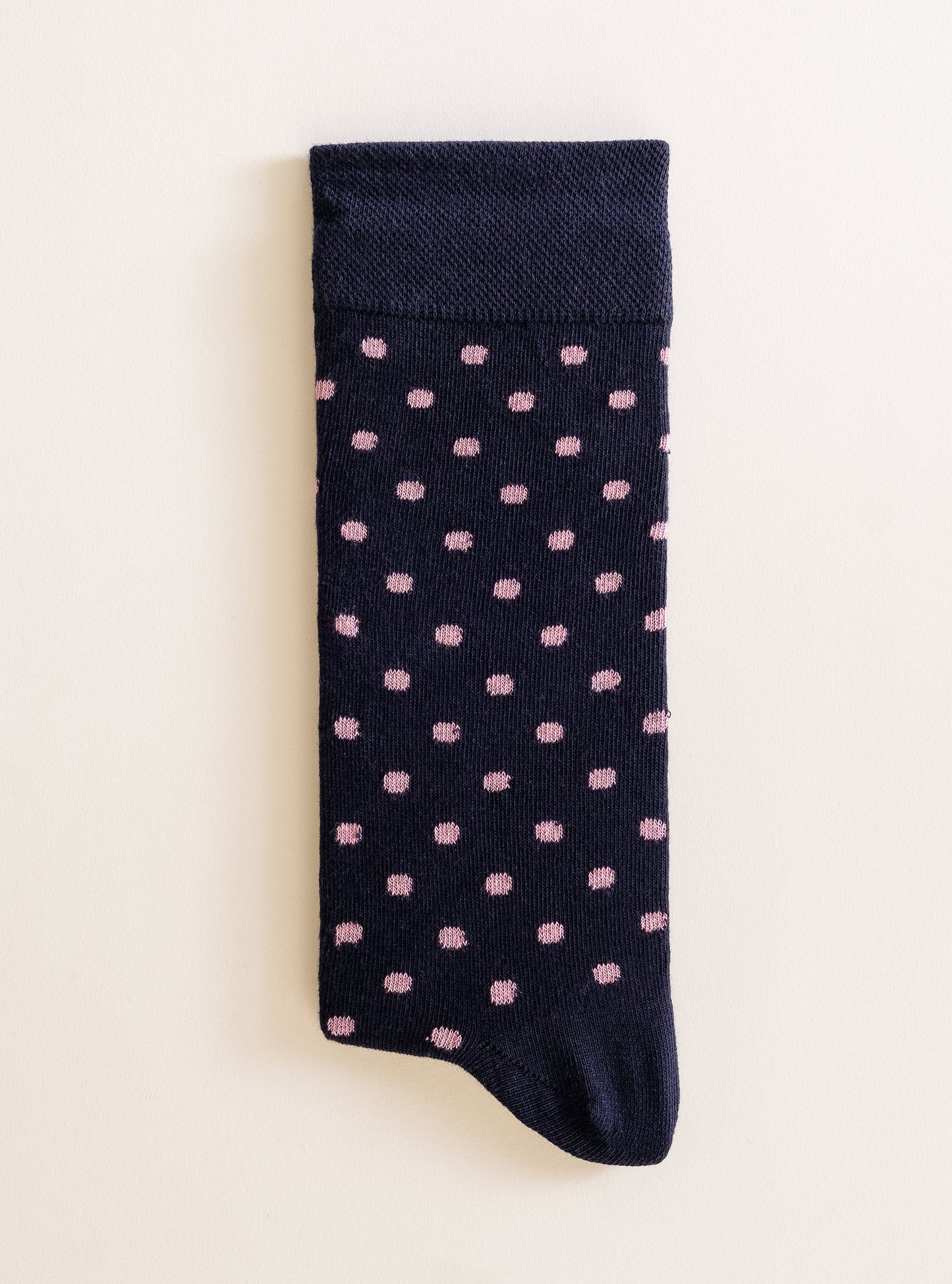 Dots And Diamonds Party Socks, Azul Obscuro