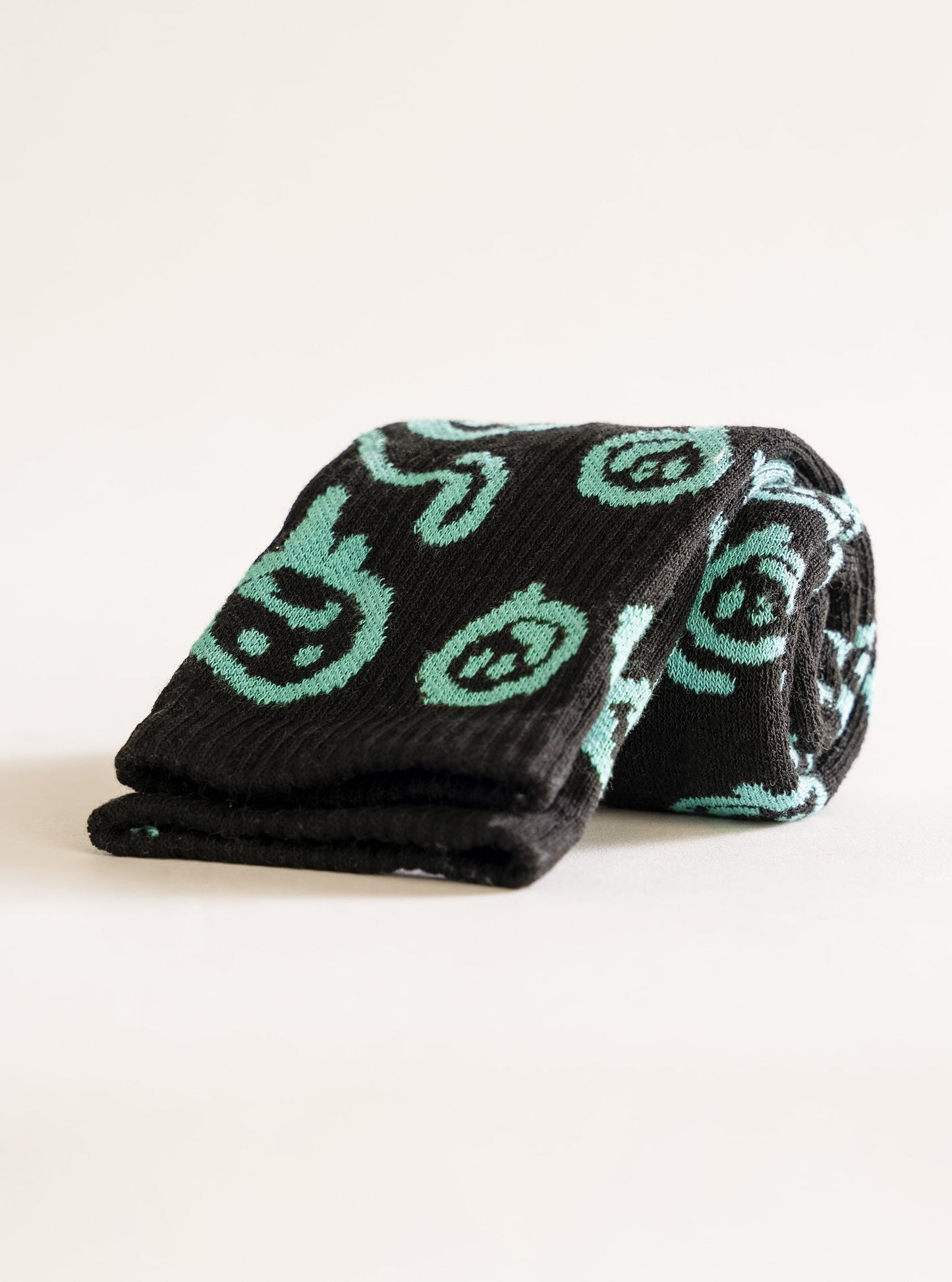 Stripe Zone Socks, Negro