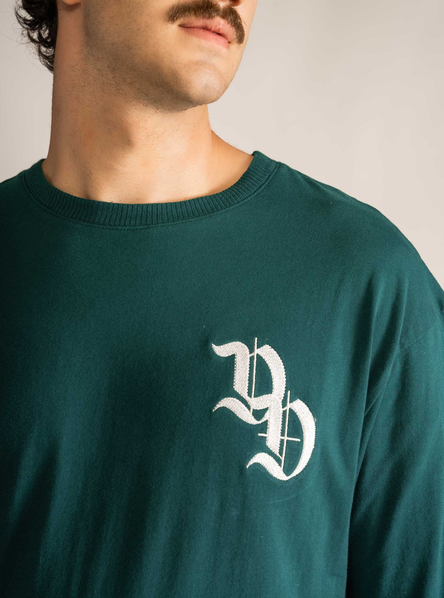 Lucozade Oversize T-Shirt, Verde Obscuro