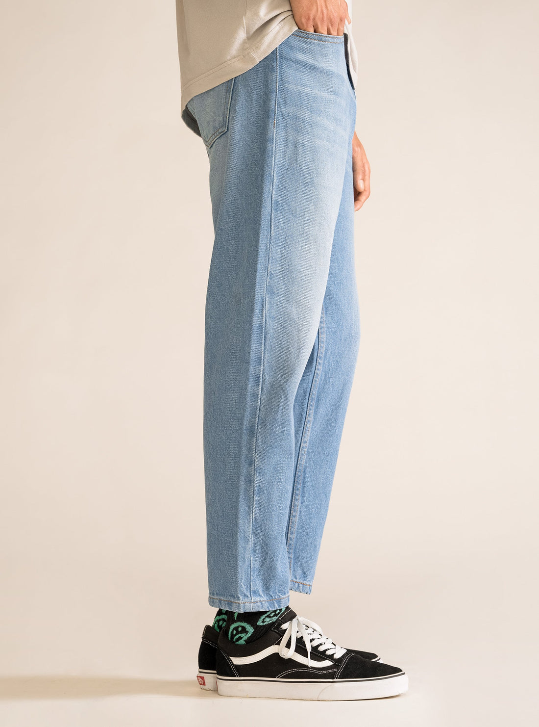Over Time Balloon Jeans, Celeste