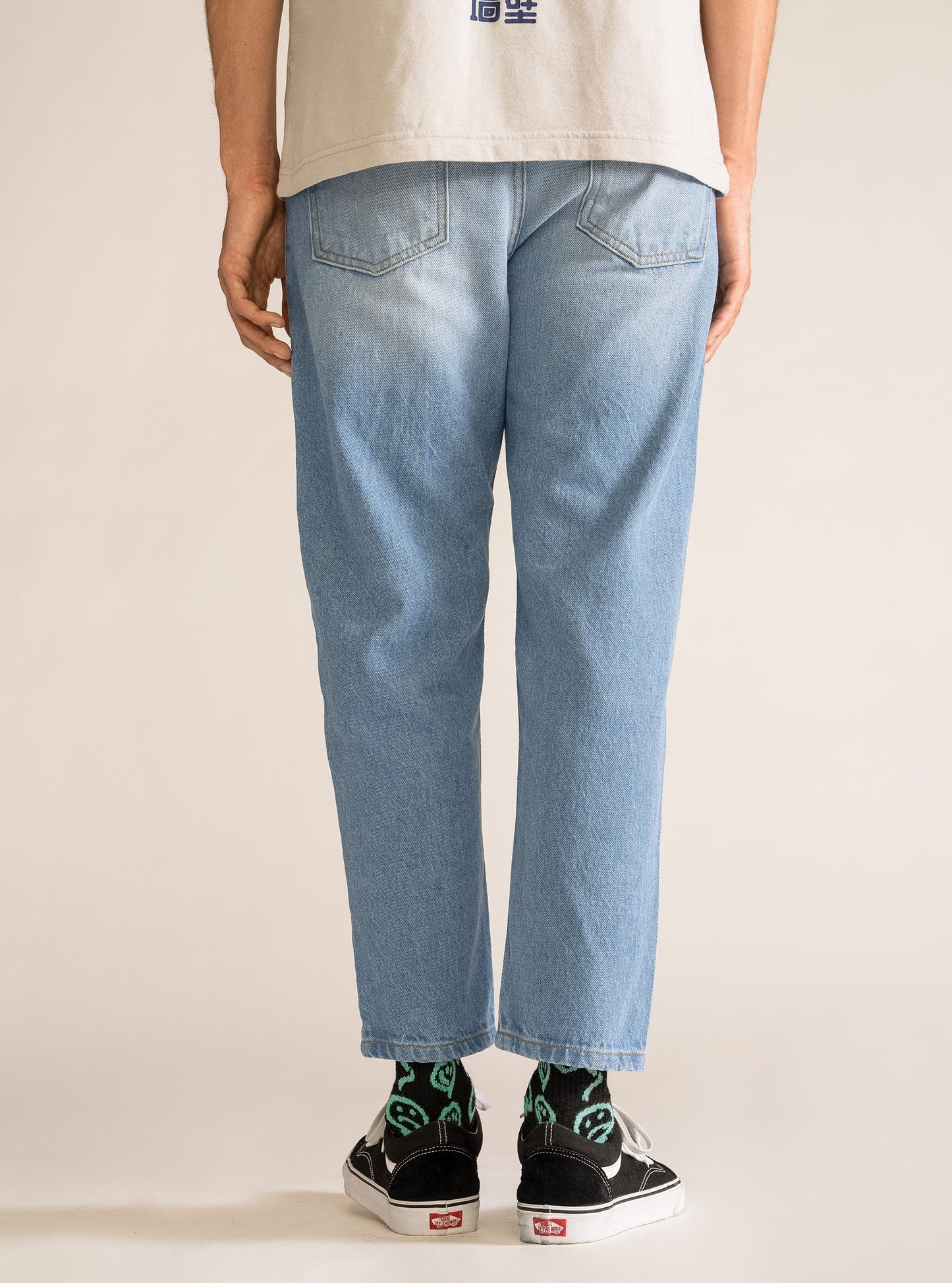 Over Time Balloon Jeans, Celeste