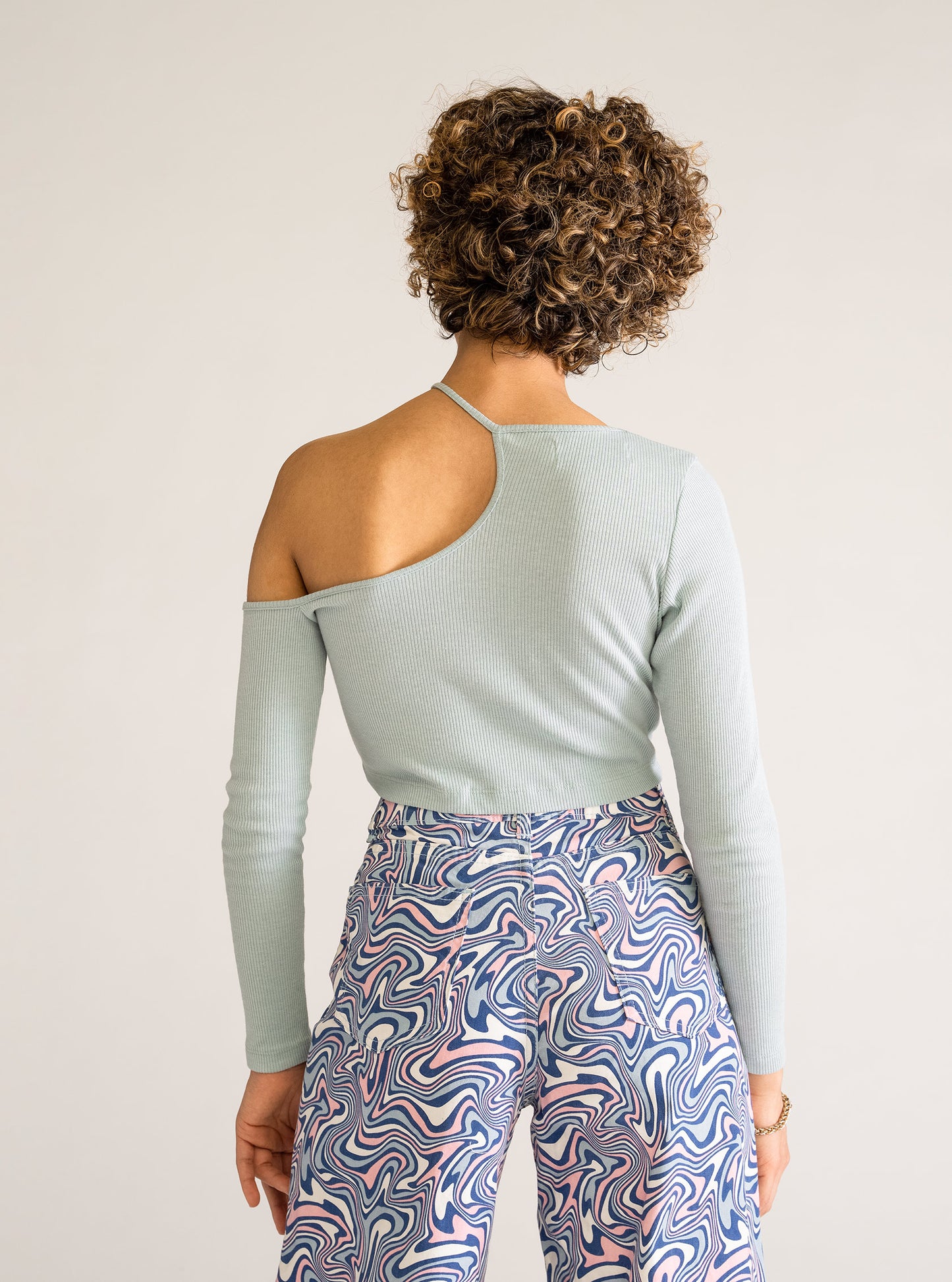 Just Around The Corner Top, Verde Menta