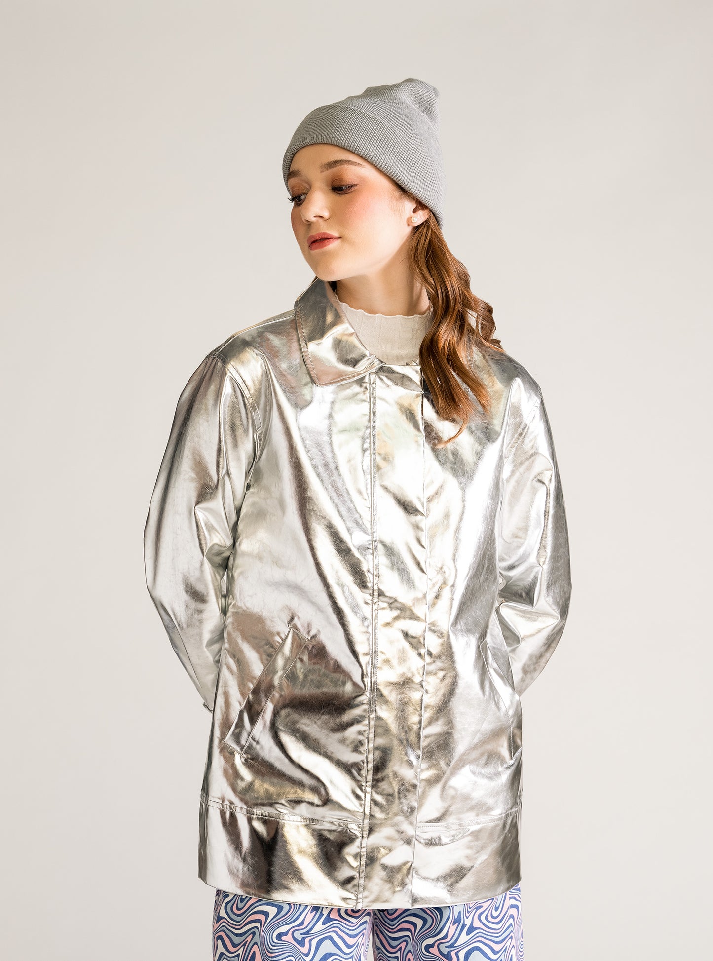 Galactic Afternoons Jacket, Plateado