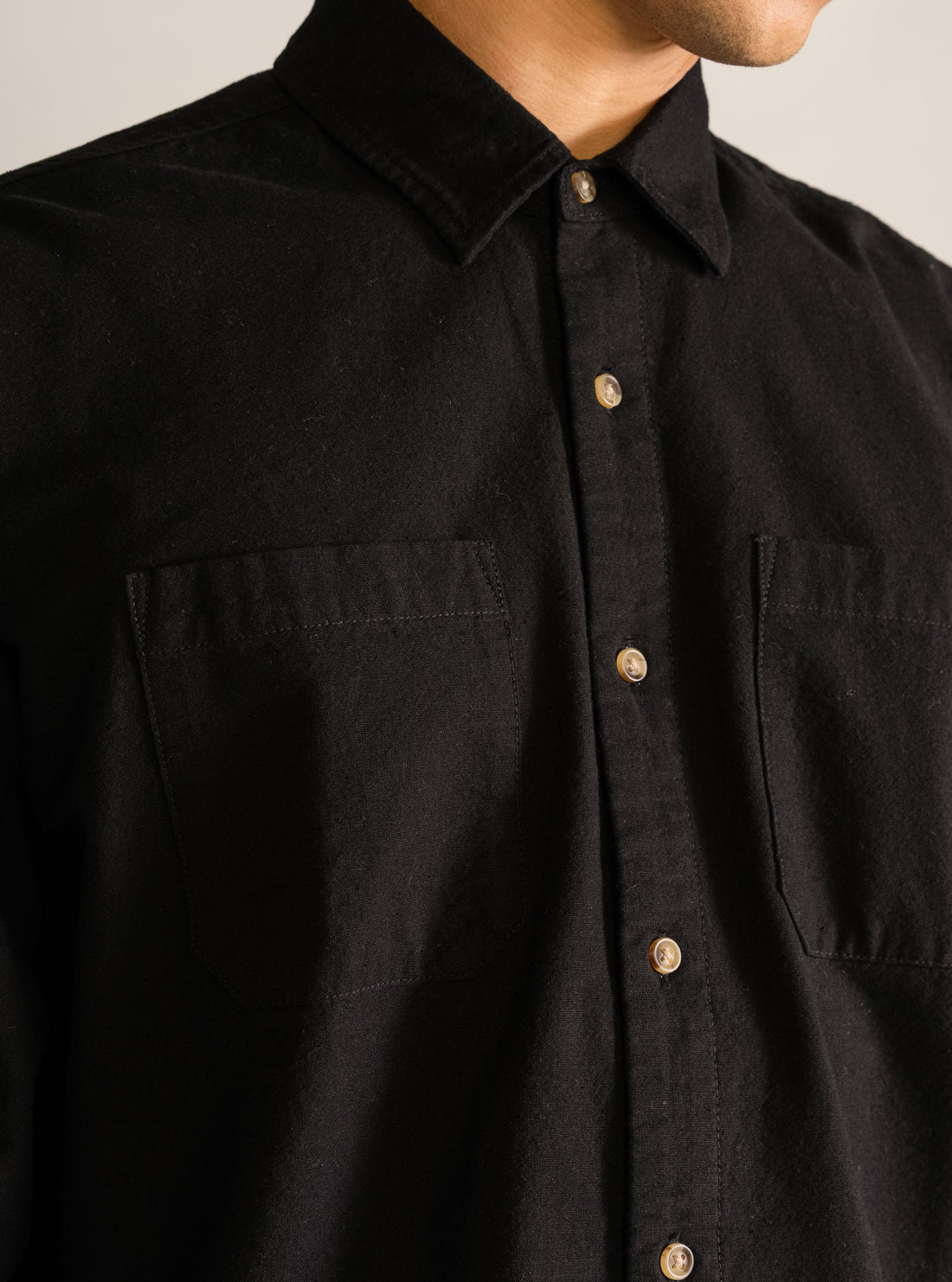 One More Light Overshirt, Negro