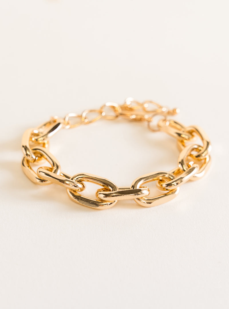 My Paper Clip Chain Set, Dorado