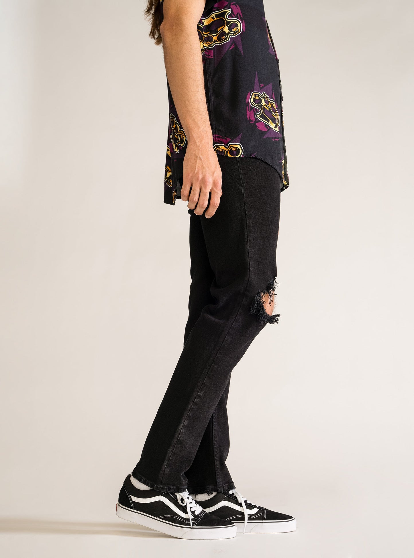 Heart To The Mix Slim Fit Jeans, Gris Obscuro