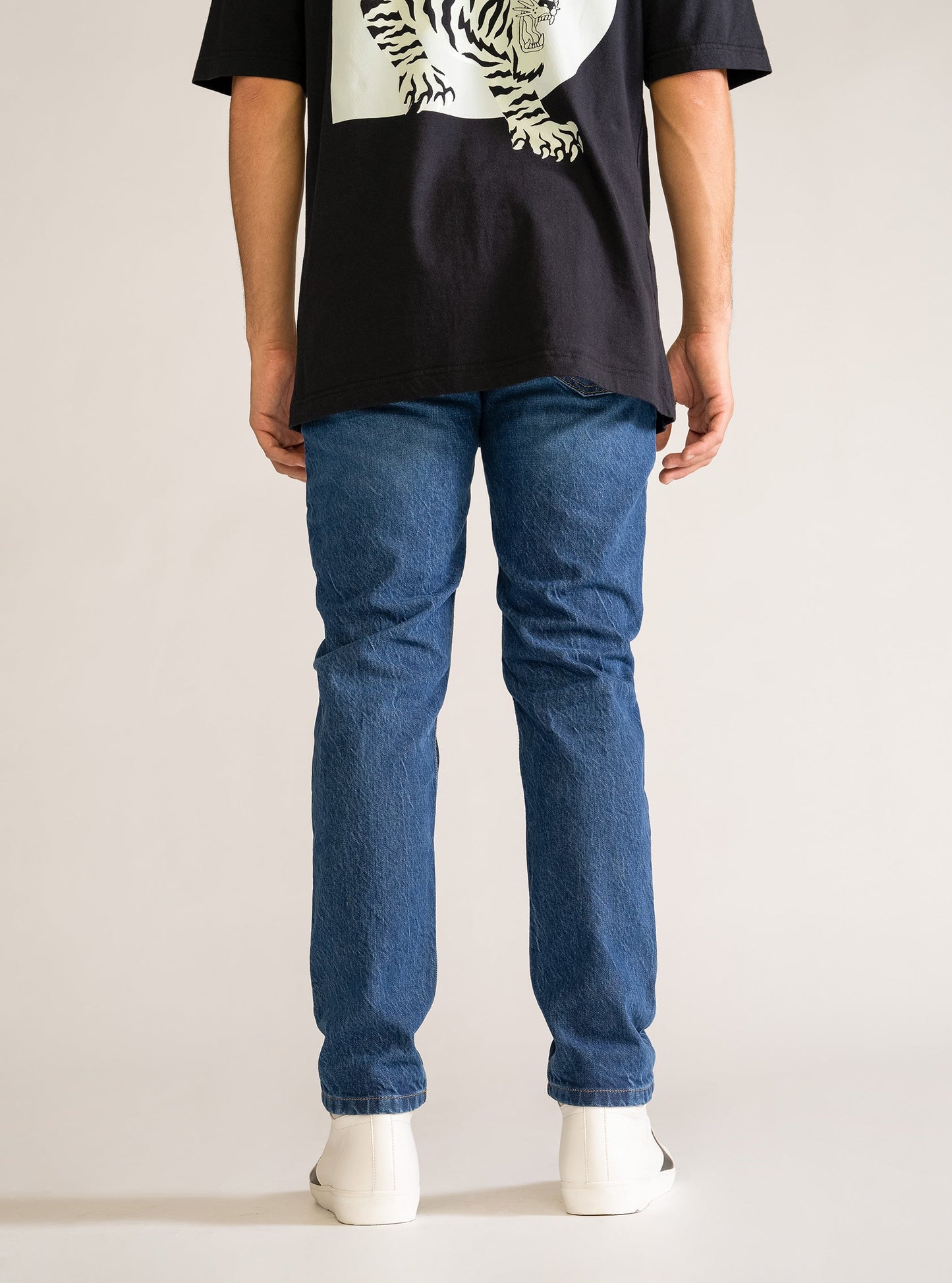 As The Saying Goes Slim Fit Jeans, Azul Claro
