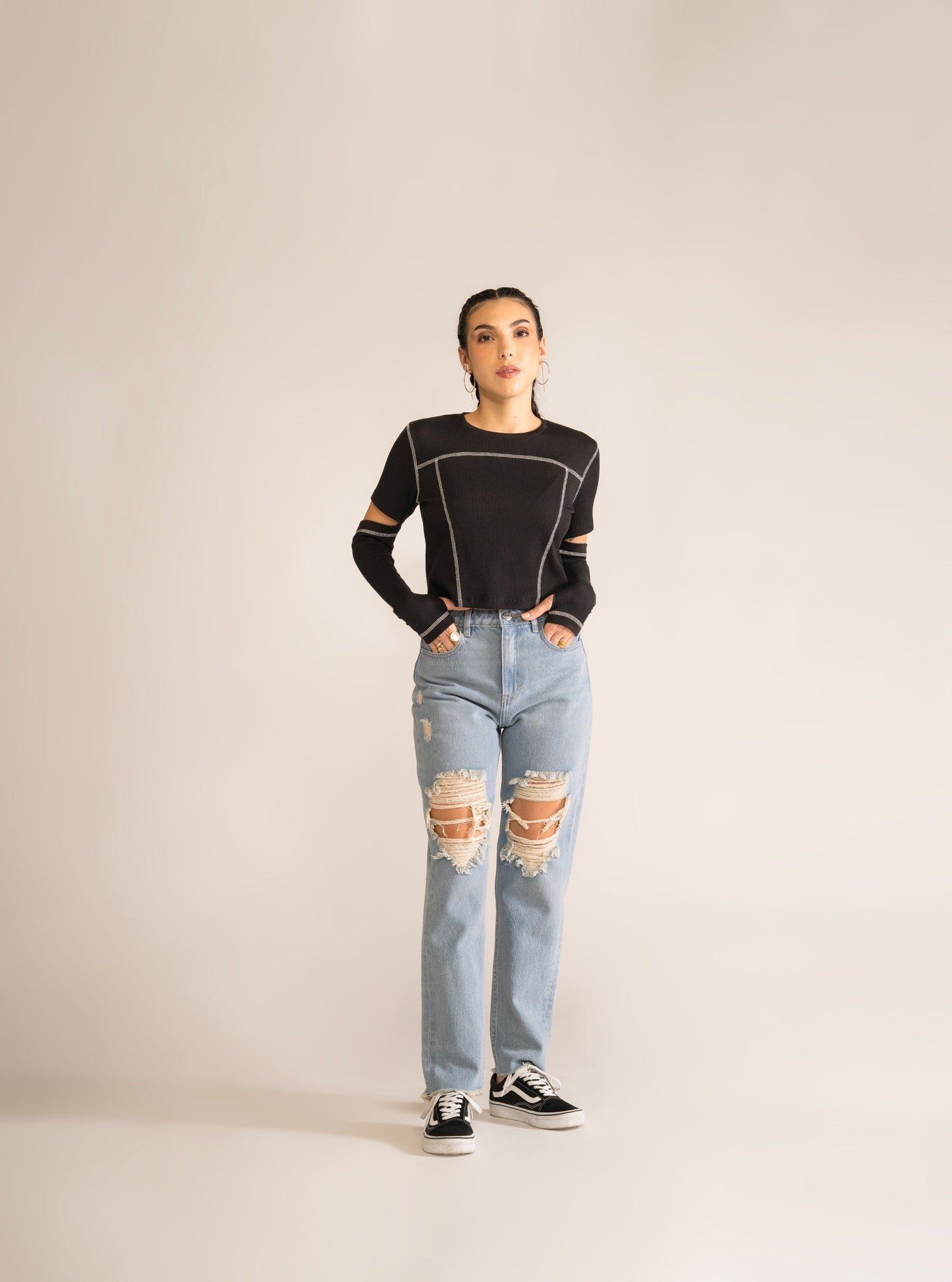 Lesser Mom Jeans, Celeste