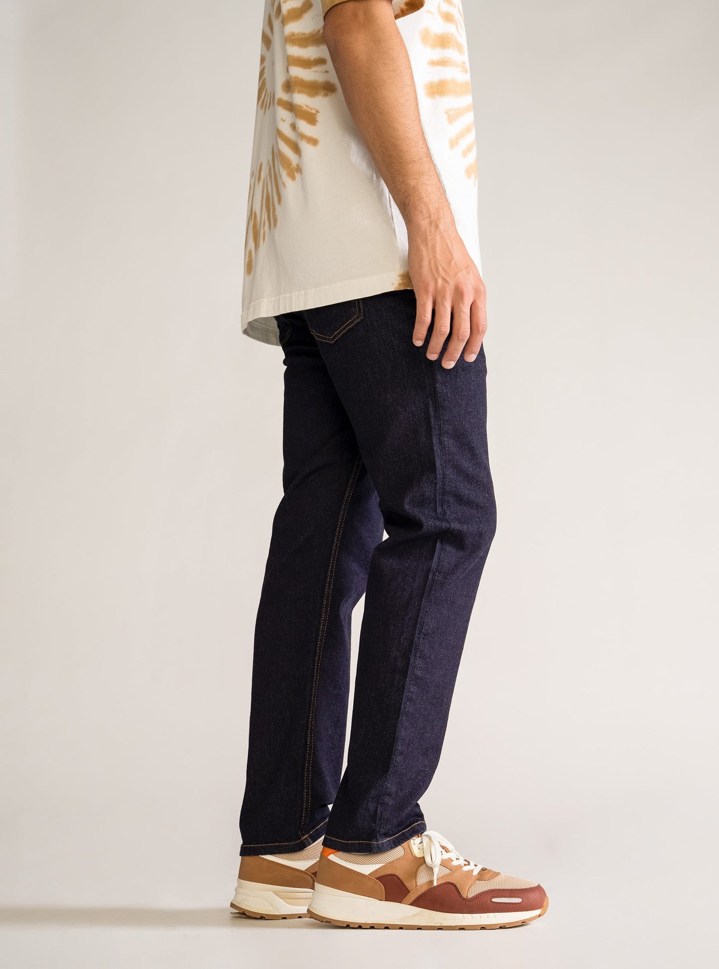 Main Character Slim Fit Jeans, Azul Obscuro
