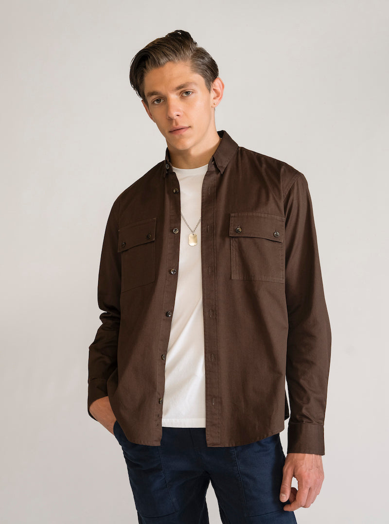 Two Pockets Shirt, Café Obscuro