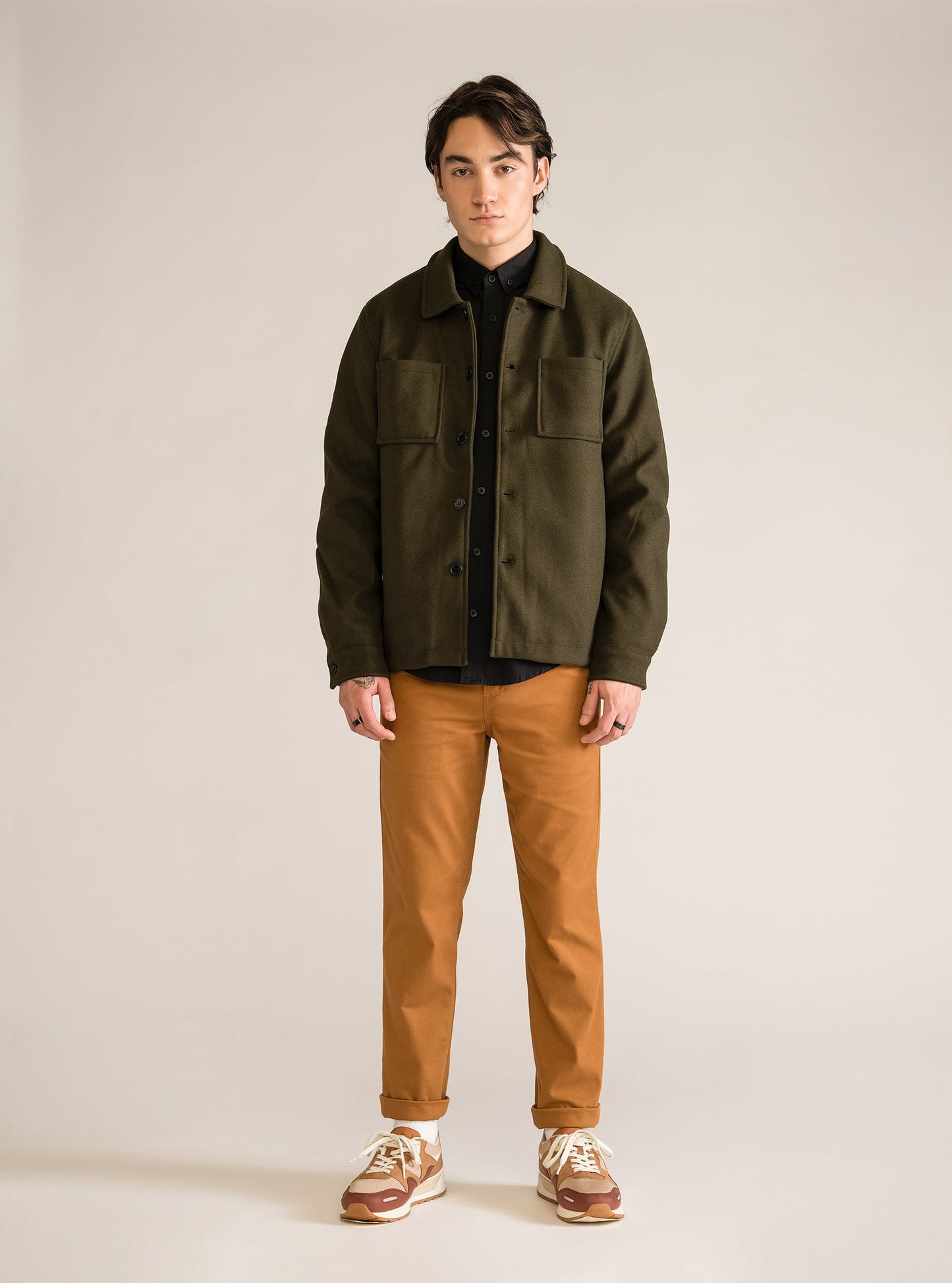 The Classic Slim Pants, Café Claro