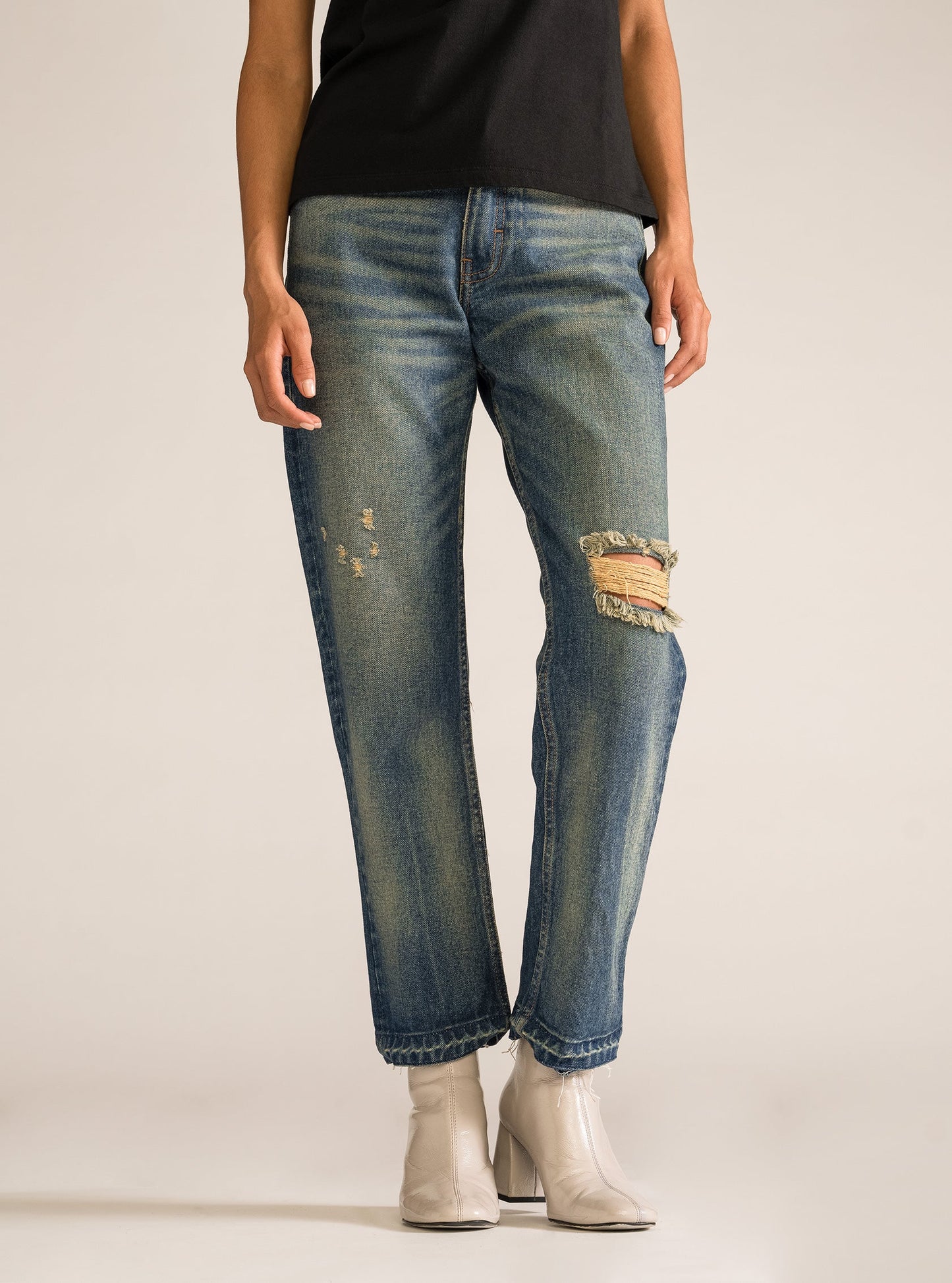 Boggs Slim Jeans, Verde Obscuro
