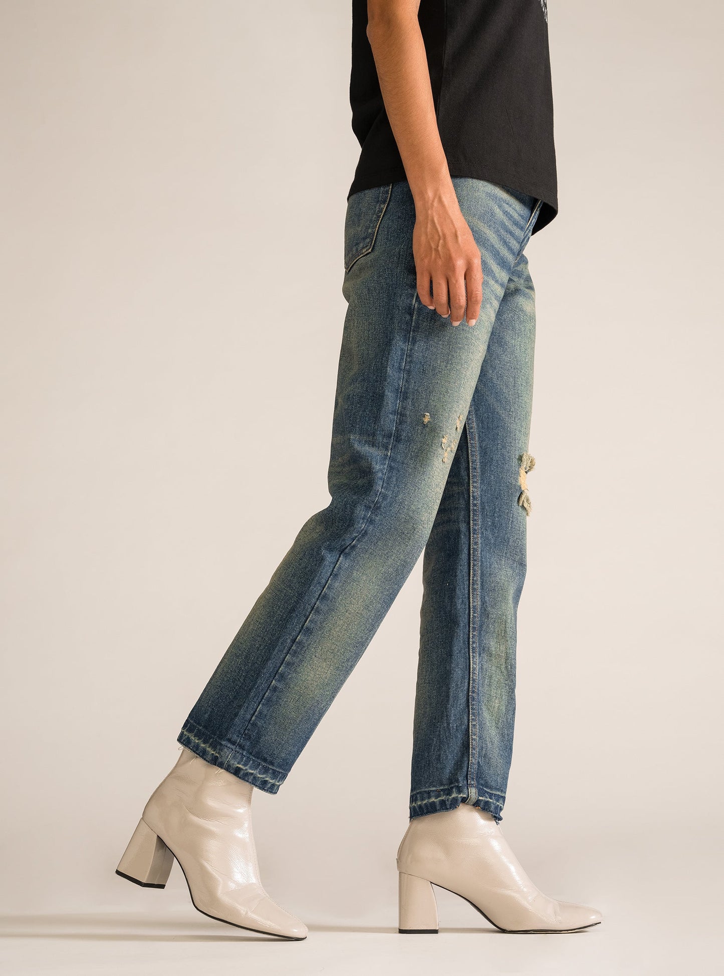 Boggs Slim Jeans, Verde Obscuro