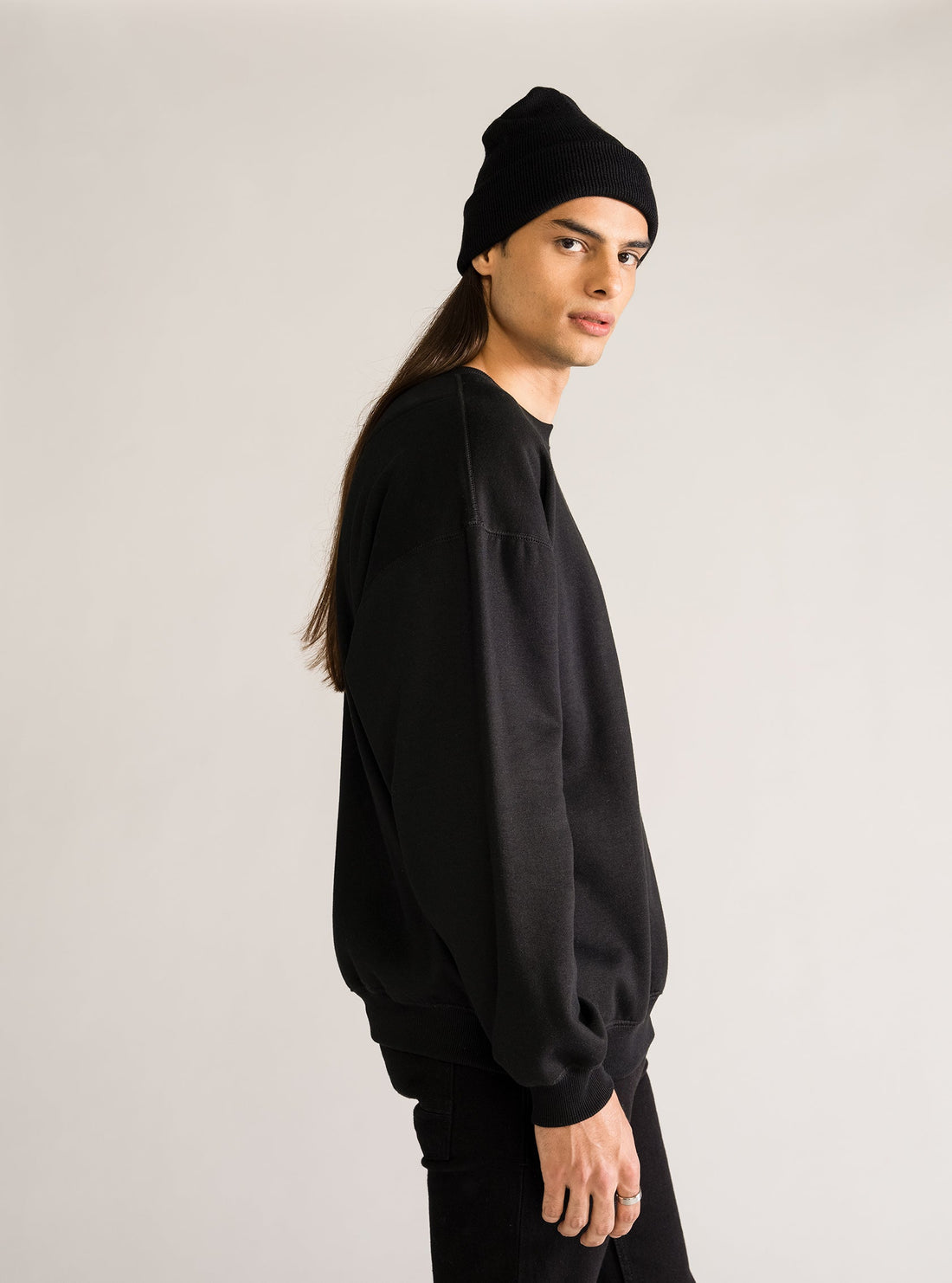 The Perfect Crew Neck, Negro