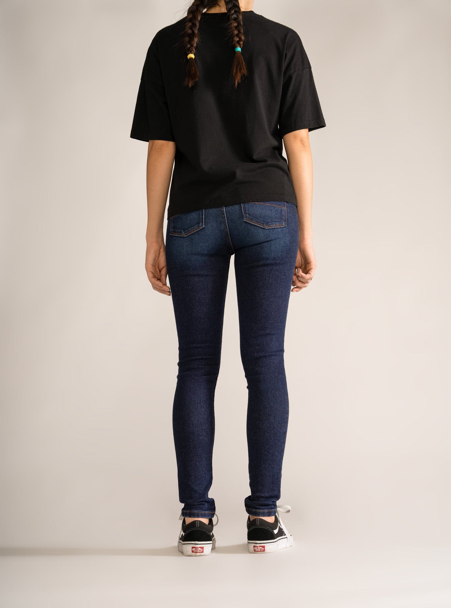 Popular Skinny Jeans, Azul Obscuro