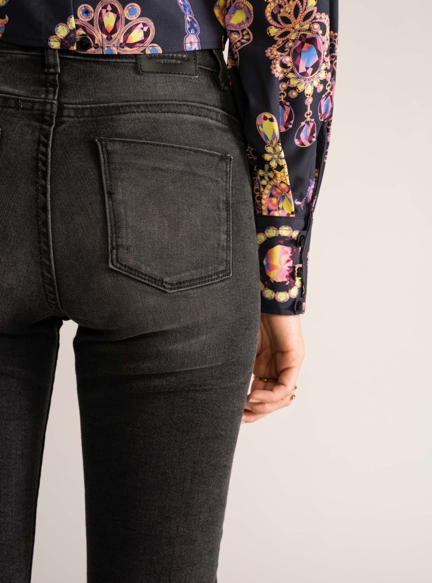 Dark Knight Skinny Jeans, Negro
