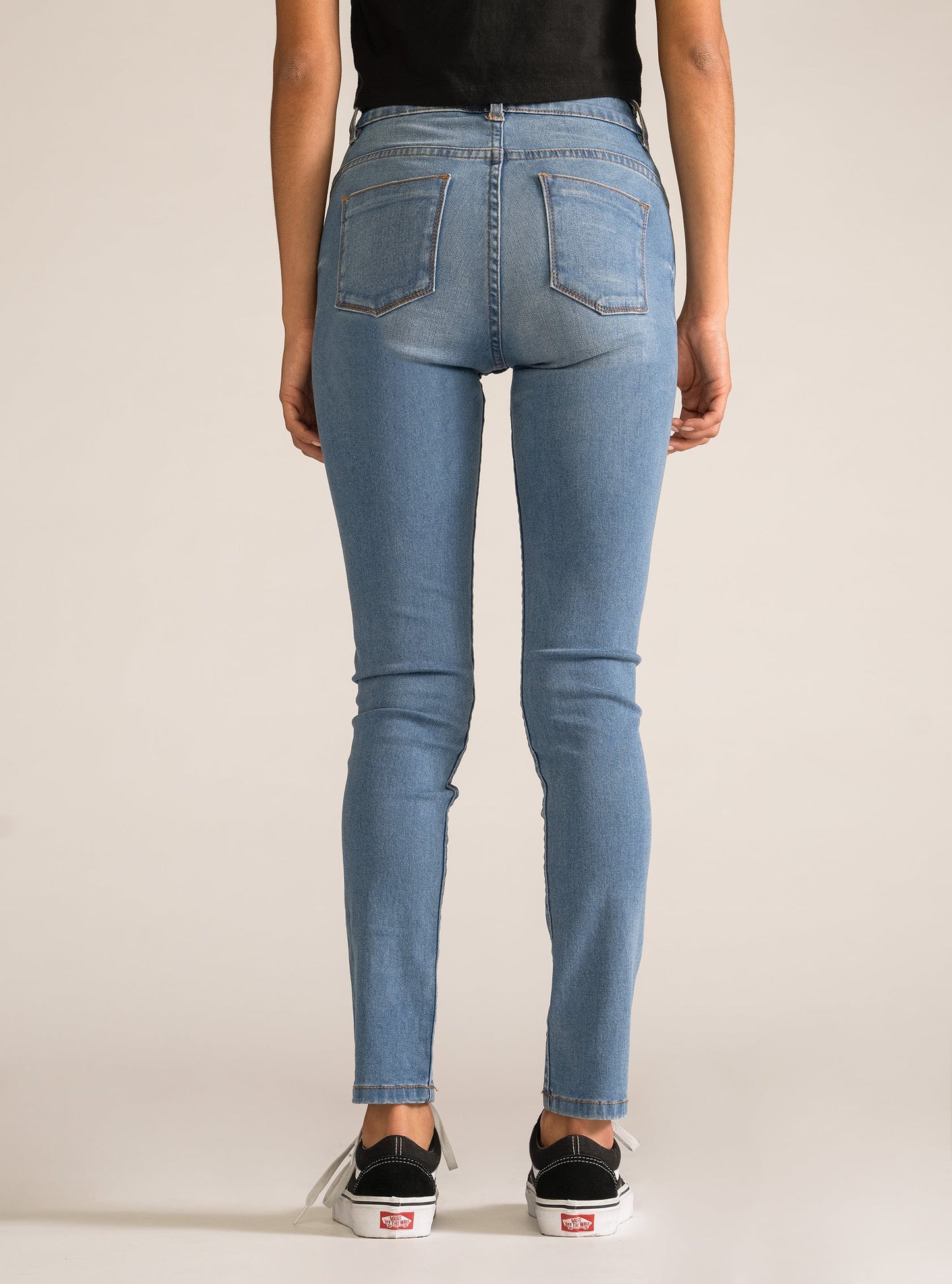 Million Dollar Babe Skinny Jeans, Azul Claro