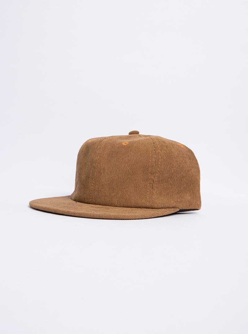 Thin Corduroy Cap, Cafe Claro