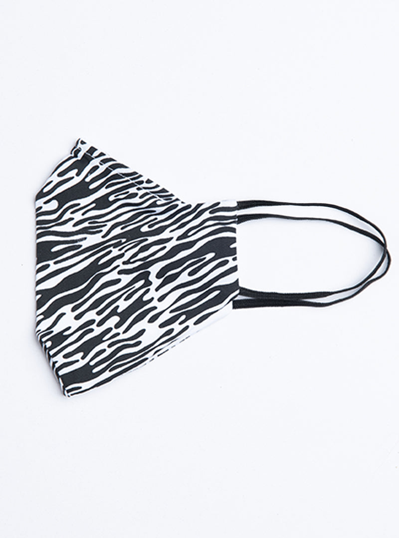 Mascarilla Unisex, Zebra Print