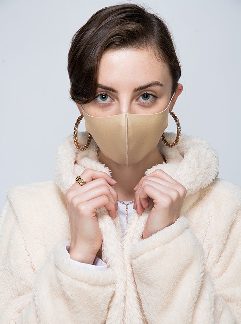 Mascarilla Unisex, Light Gold