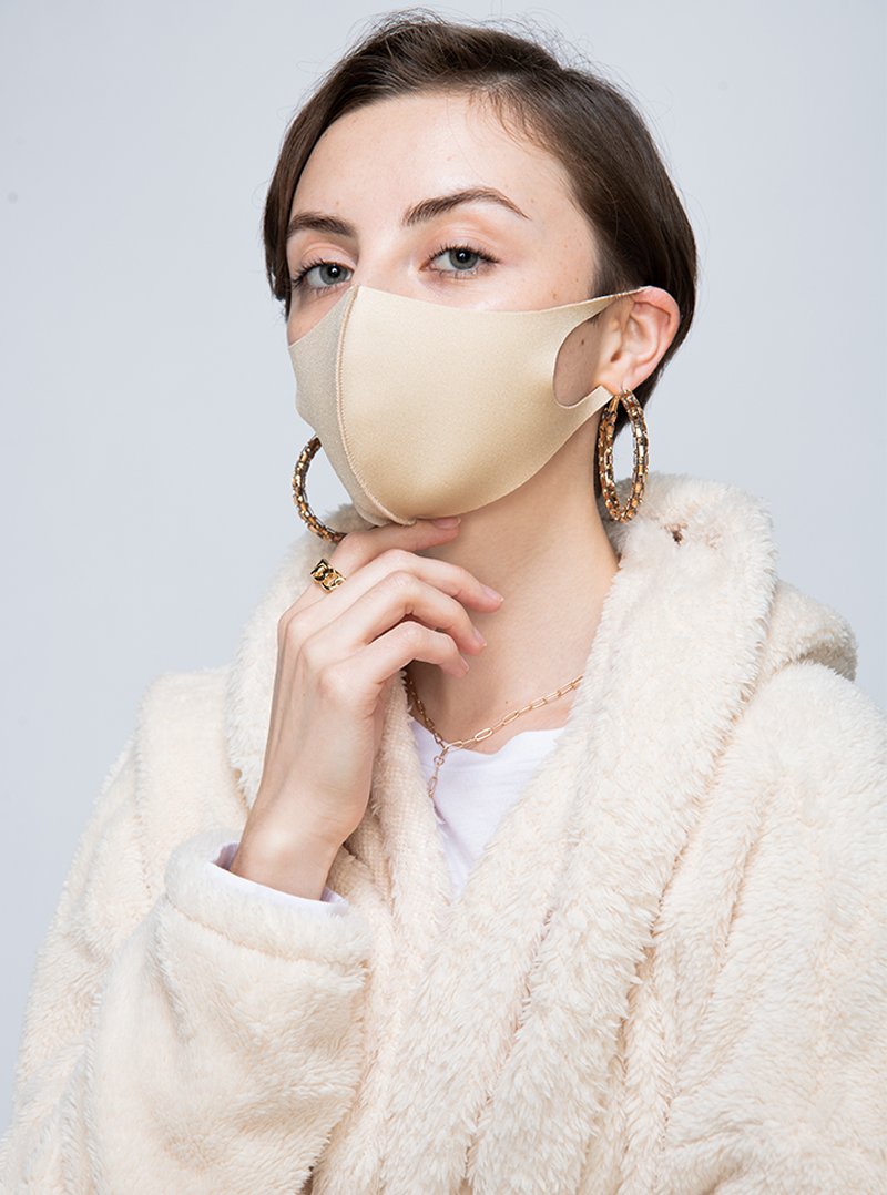 Mascarilla Unisex, Light Gold