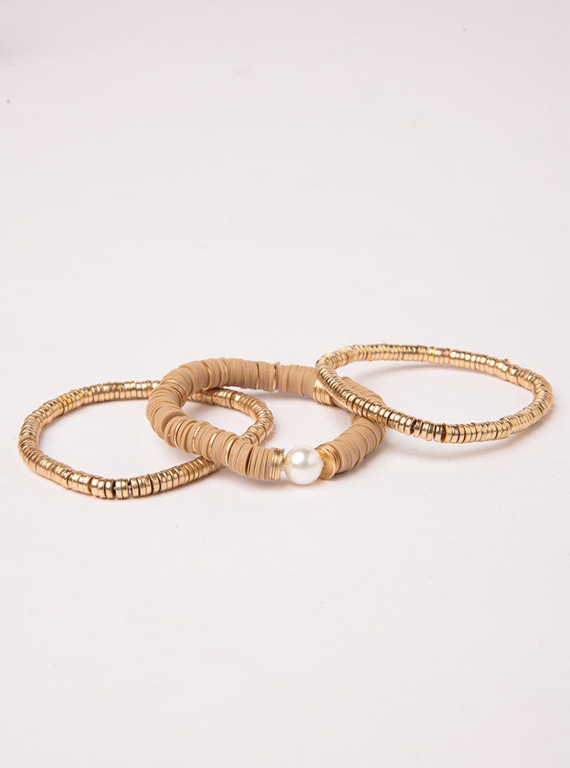 Going Home Bracelet, Beige