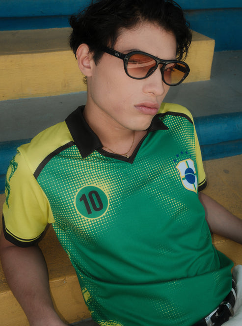 Camisola Fut DISFO - Brasil, Verde Claro
