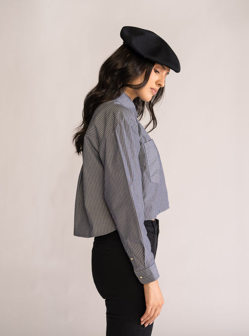 Head Over Heels Blusa, Azul Claro