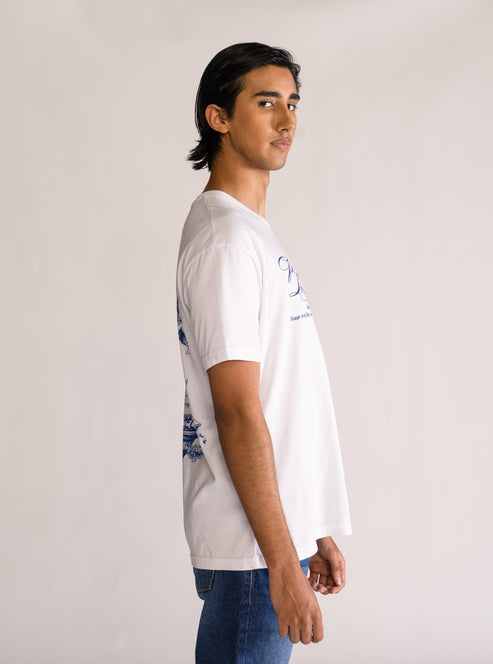 Play Loud Playera, Blanco