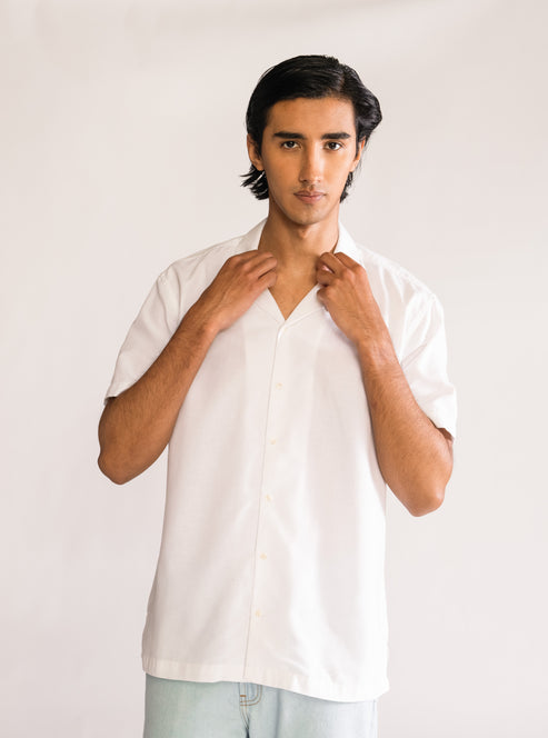 Done And Dusted Camisa, Blanco