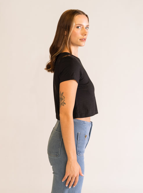 Cocktail Baby Playera, Negro
