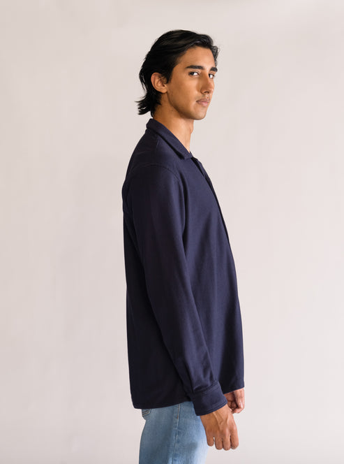 On Purpose? Camisa, Azul Marino