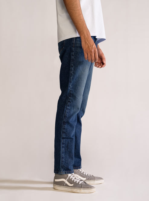 Without Borders Regular Vintage Jeans, Azul Obscuro