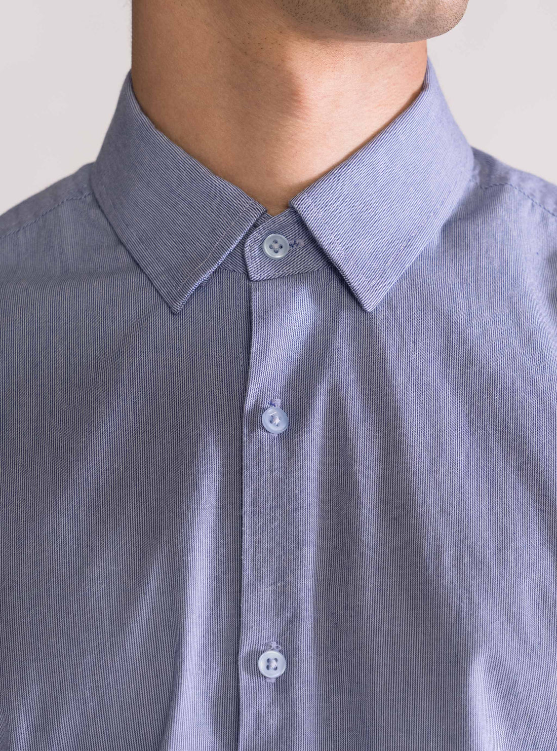 Common Ground Slim Fit Camisa, Azul Obscuro