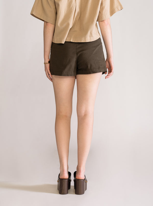 Paradise Falda Short, Verde Olivo