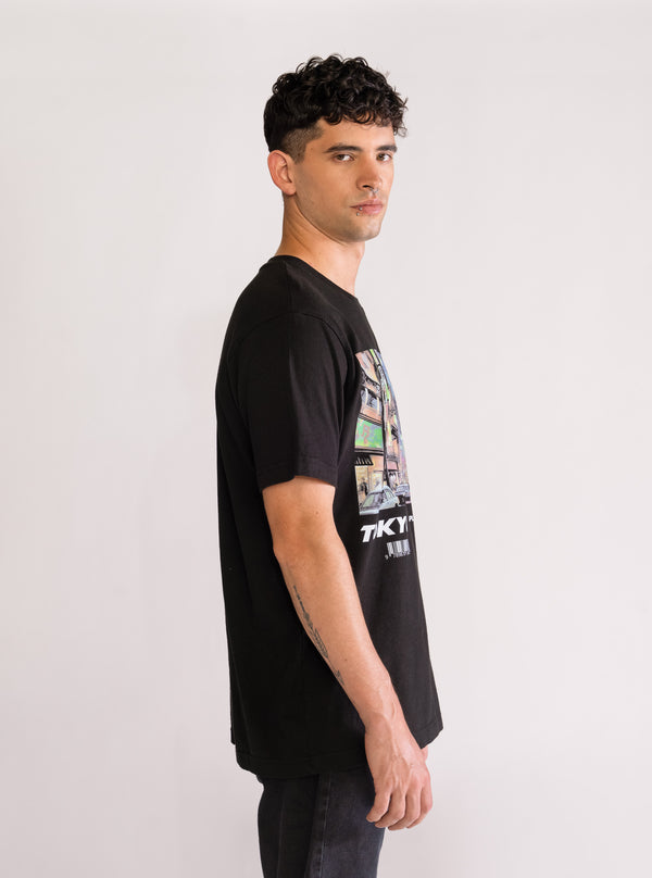 Groundbreaking Playera Regular, Negro