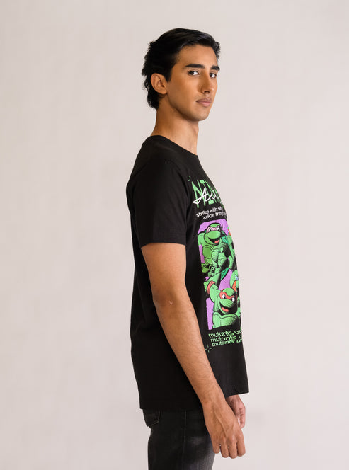 Cowabunga! Playera, Negro