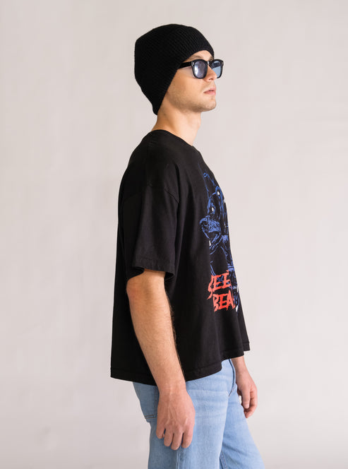 Street Beast Playera, Negro