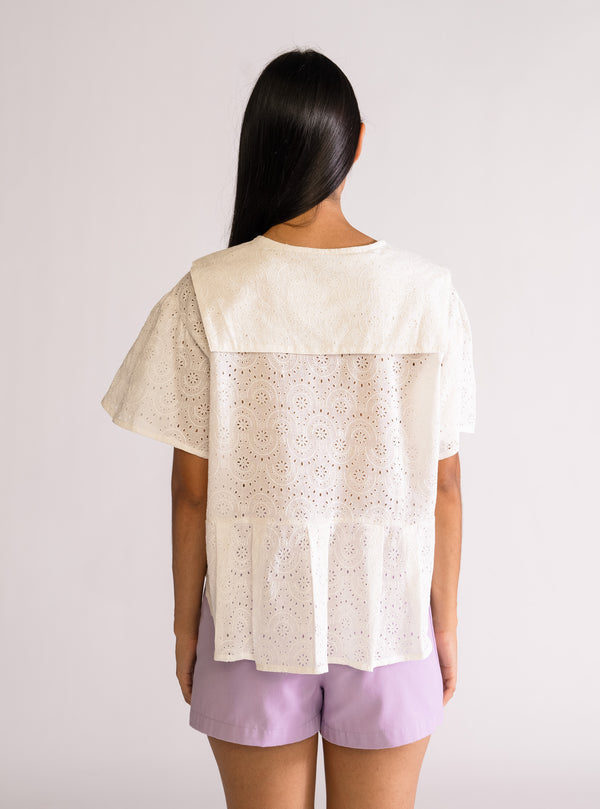 Sailor Babe Blusa, Blanco