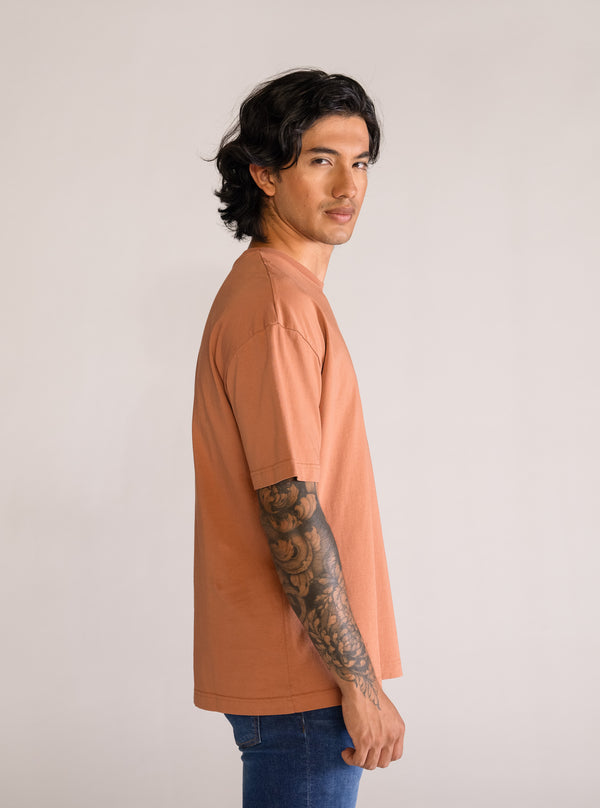 Take A Walk Drop T-Shirt, Café Claro