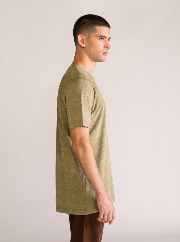 A Rusty One Playera Regular, Verde Claro