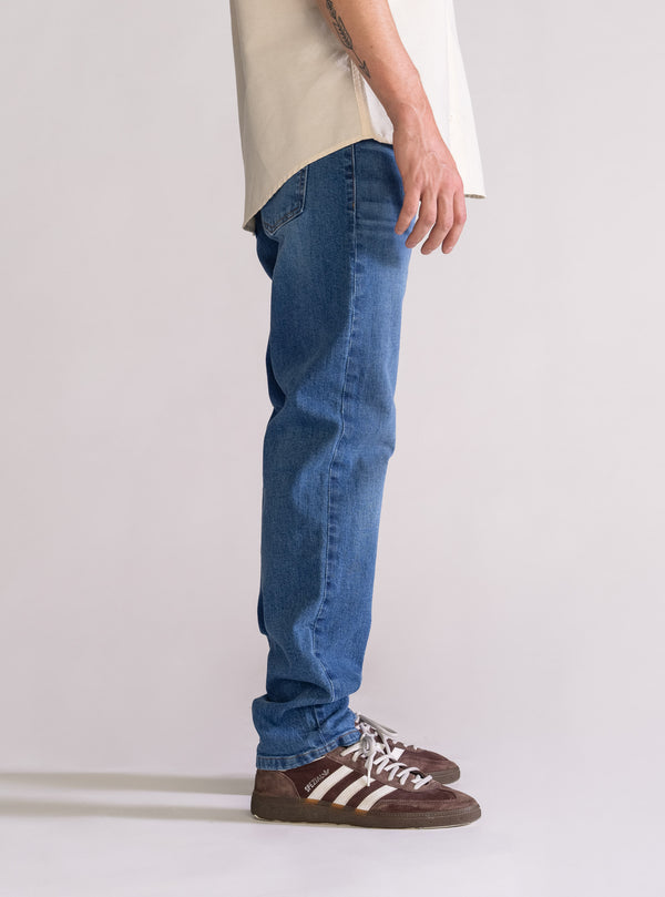 Pillow Fight Slim Fit Jeans, Azul Claro
